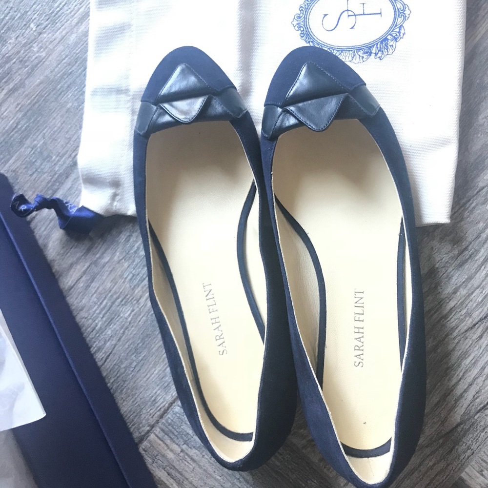 BN SARAH FLINT FLATS HANDMADE ITALY 6.5 36.5 $395